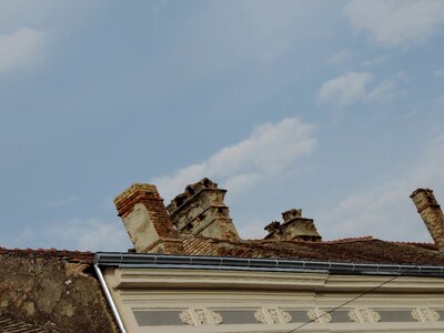 Baroque chimney roofing