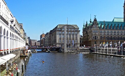 Architecture boat bridge