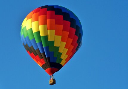 Aircraft yellow red photo