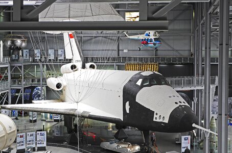Aircraft museum space photo