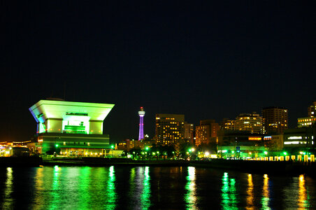 3 Night view of Yokohama photo