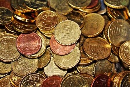 Currency euro cents cent