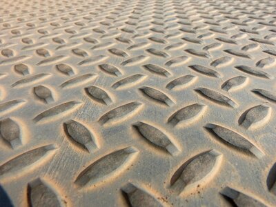 Texture galvanized iron grey