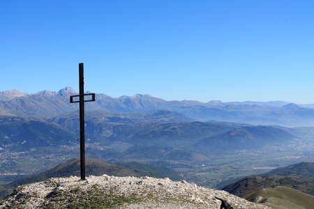 Sky nature cross