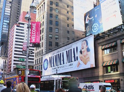 Nyc broadway time square photo