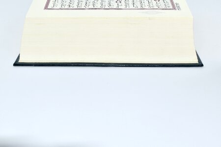 Arabic book page photo