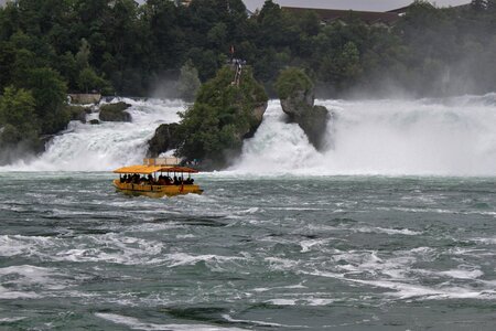 Waterfalls rhine river photo