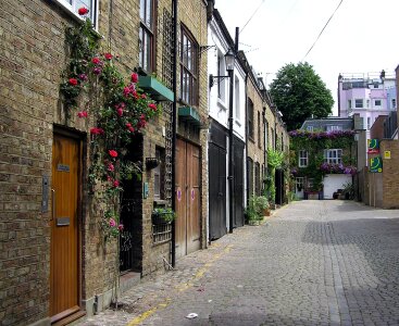 Great Britain England Town Alley Old Town Passage photo