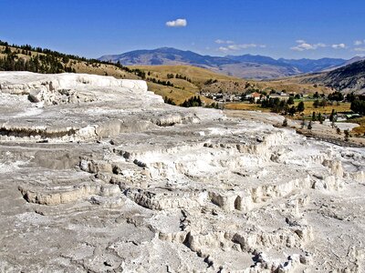 Yellowstone national park wyoming usa photo