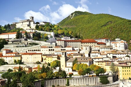 A View of Cascia, Umbria, Italy photo