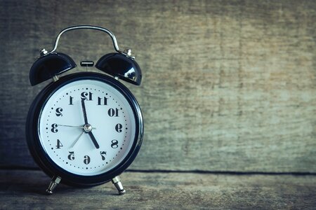 Alarm alarm clock analog clock