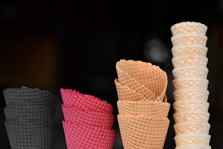Cornet vanilla cone