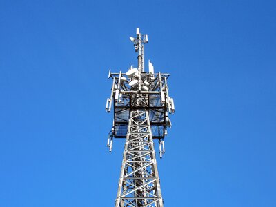 Reception antenna telecommunications masts photo