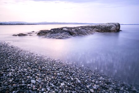 Rocks sea sky