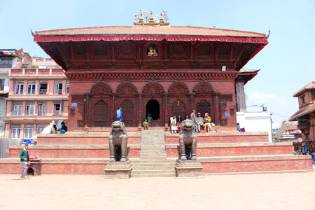 Lakshmi Narayan Temple in Kathmandu, Nepal photo