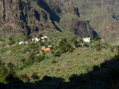 Tenerife canary islands teno mountains photo
