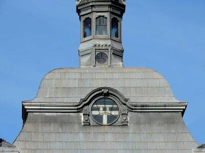 Baroque copper facade photo