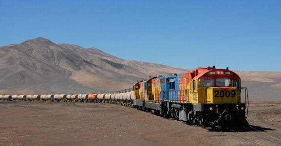 Chile andes train