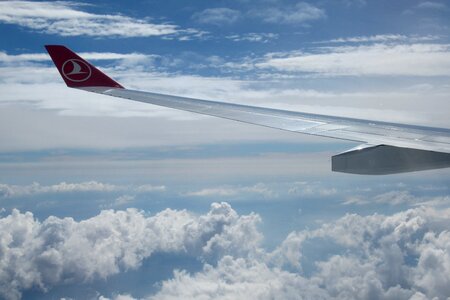 Aviation wing turkish airline photo