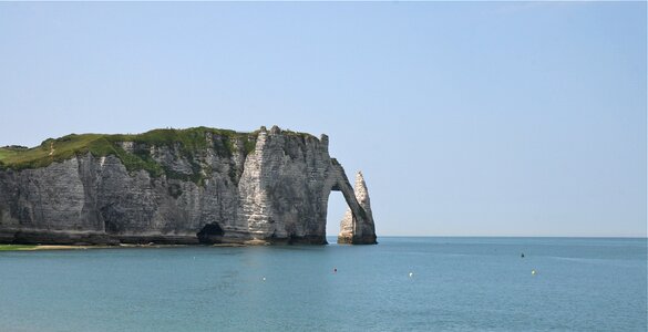 Etretat sky famous