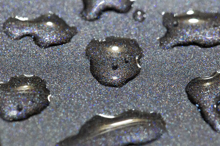 Water Droplets Macro photo