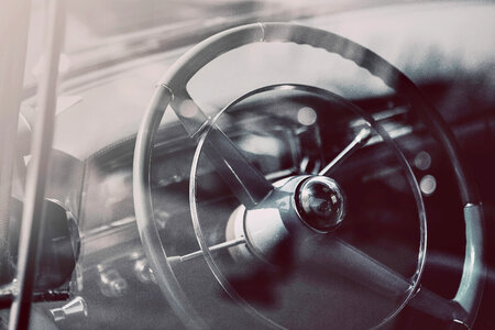 Retro Steering Wheel photo