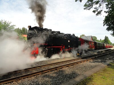 Railway track tracks photo