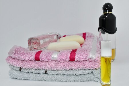 Perfume soap textil photo