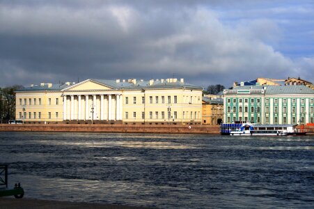 Architecture embankment river photo