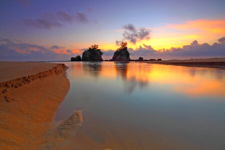 Beach Calm Dawn photo