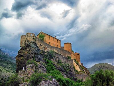 Historic Castle Citadelle De Corte France photo