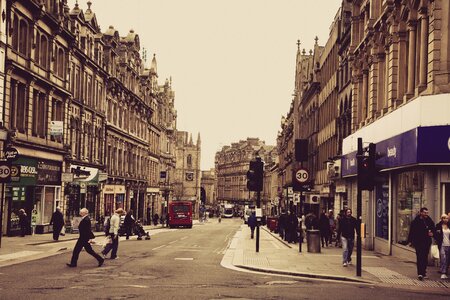 United kingdom urban pedestrian photo