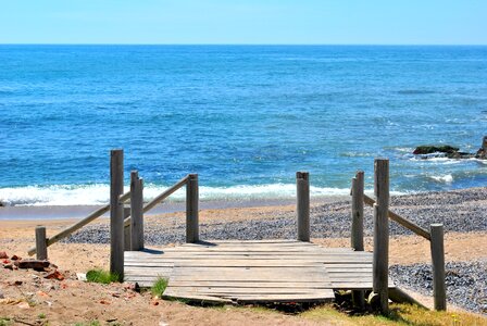 Pontoon holiday blue photo