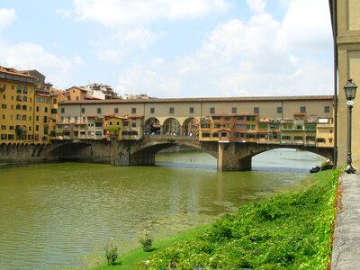 Arno ponte vecchio florence photo