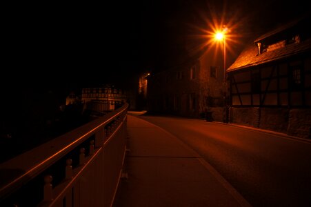 Road light lantern photo