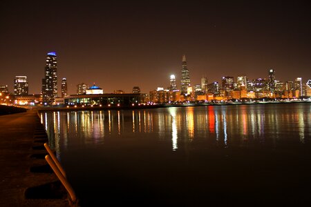 Skyline chicago cityscape