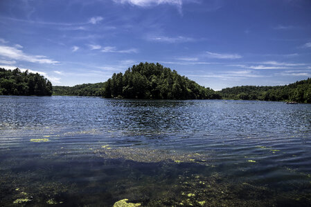 Cox Hollow Lake Landscape at Governor Dodge State Park, Wisconsin photo