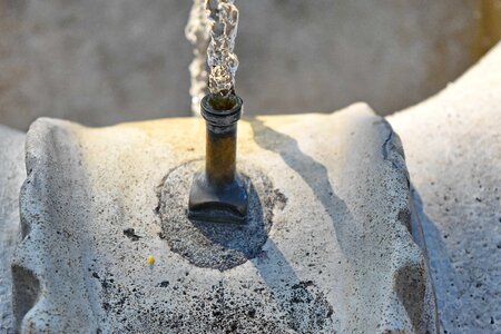 Faucet fountain pipe