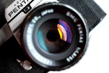 Retro Camera Lens