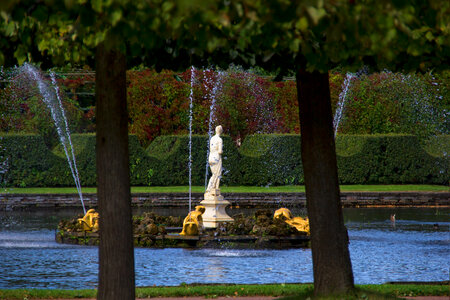 Fountain At Peterhof Palace photo