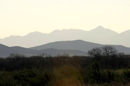 Morning in the mountains at Buenos Aires National Wildlife Refuge photo