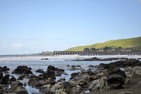 Coast dock nature photo