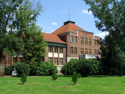 Elementary School in Kaposvar, Hungary photo