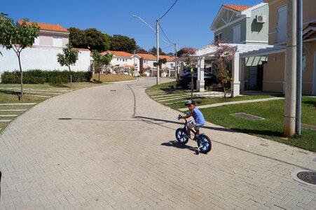 Street village houses