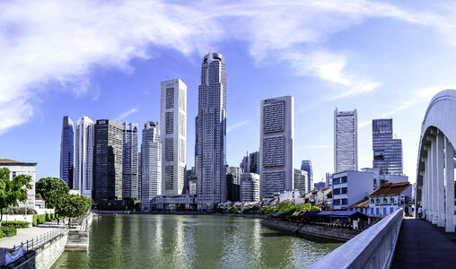 Singapore buildings, skyscrapers, and skyline 