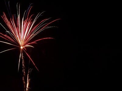 Fireworks party new year