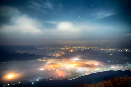 Cloud somma sea of clouds