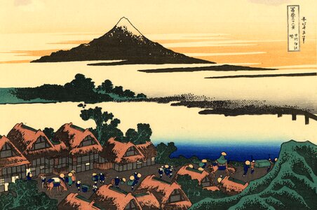 Sunrise lake volcano