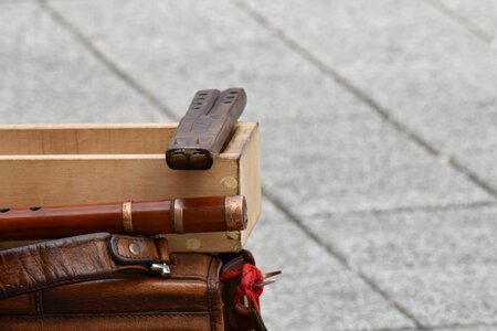 Instrument music wood photo