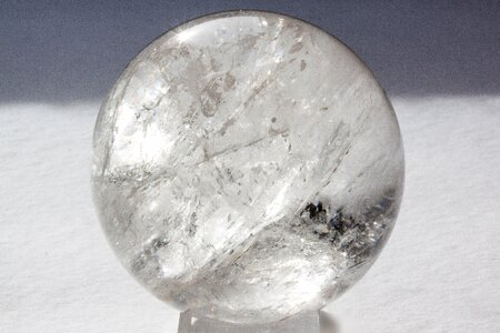 Rock crystal mineral trigonal photo